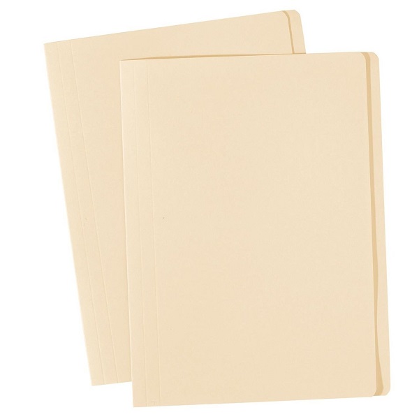 AVERY® 81502 Manilla Folders Foolscap Buff, Box 100