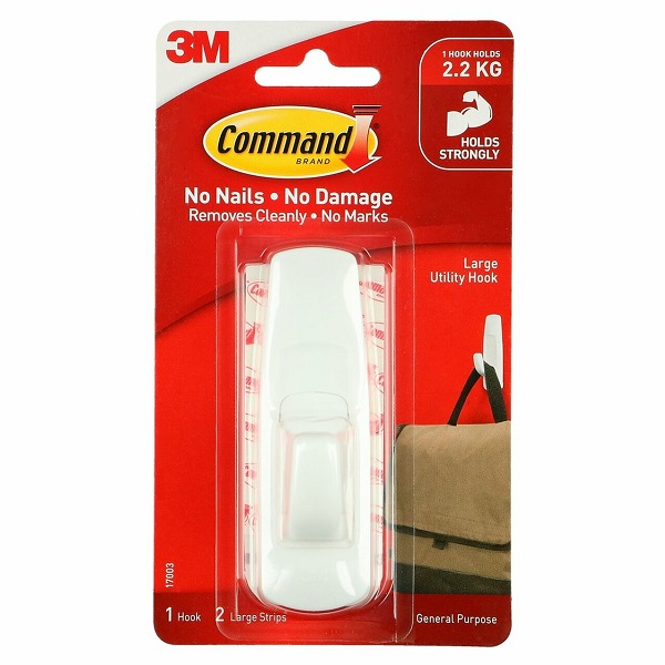 Command™ Adhesive 17003 Large Utility Hook