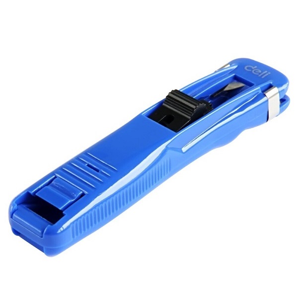 deli 8591 Paper Clipper Medium Dispenser with 8 Steel Clips