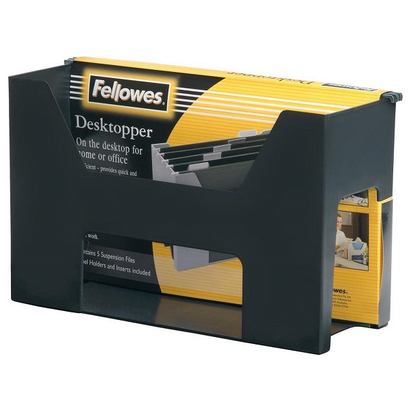 Fellowes® Desktopper Suspension File Organiser Black 0154701