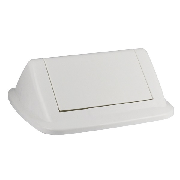 ITALPLAST Swing Top Bin Lid Bin for 32 Litre Waste Bin White I190WHT