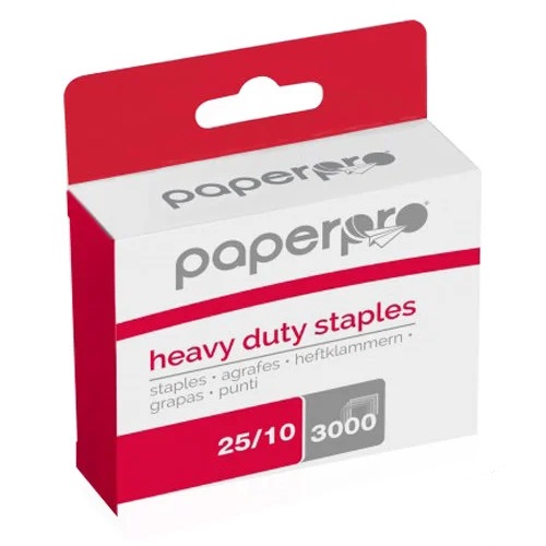 PaperPro™ 1962 Heavy Duty Staples 25/10, Box 3000 315510