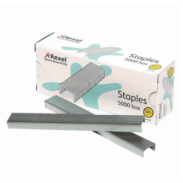 REXEL No.56 Staples 26/6, Box 5000 R06025