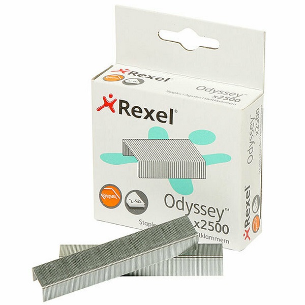 REXEL Odyssey Staples, Box 2500 2100050