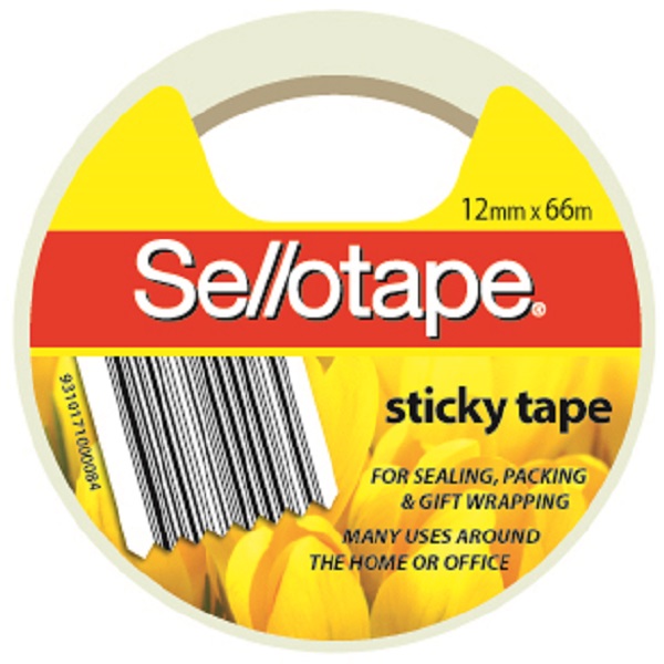 Sellotape® 700 Sticky Tape 12mm x 66m Pack 12 Rolls 960104