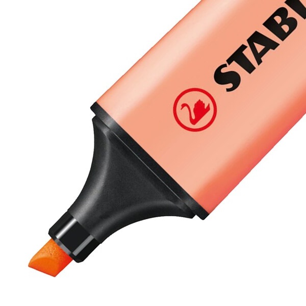 STABILO BOSS® Original Highlighters Pastel Creamy Peach, Box 10