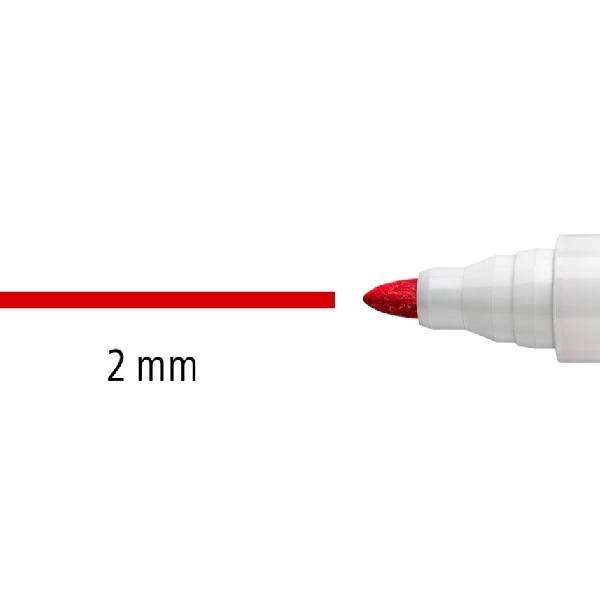 STAEDTLER® 3512 Lumocolor® Whiteboard Markers Bullet Tip Red, Box 10