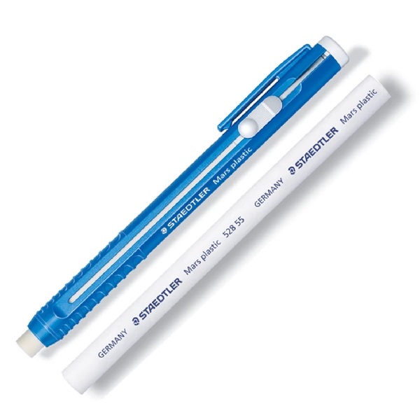 STAEDTLER® Mars® Plastic Eraser Holder with Refill 528 50BKDA