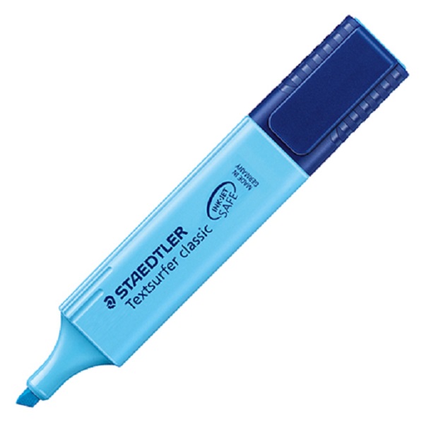 STAEDTLER® Textsurfer Classic Highlighters Blue, Box 10