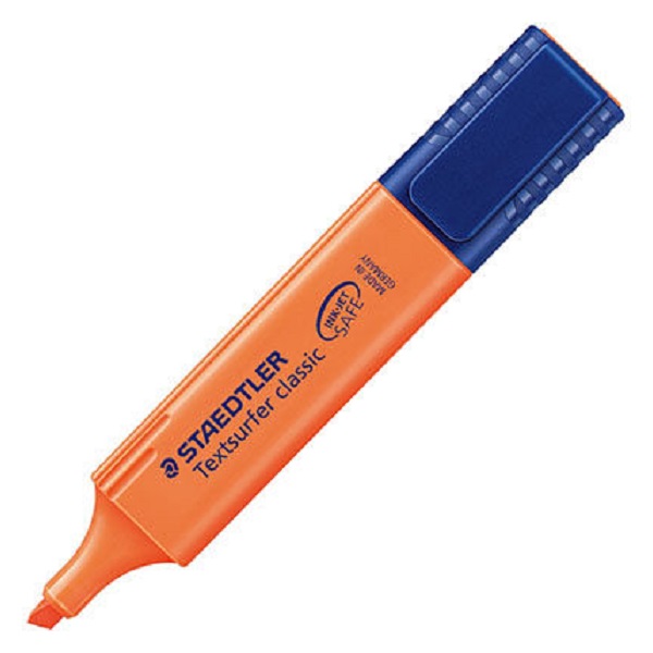 STAEDTLER® Textsurfer Classic Highlighters Orange, Box 10