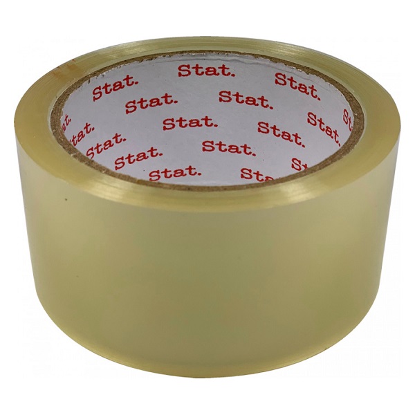 Stat. Packaging Tape 48mm x 50m Clear Roll 26403