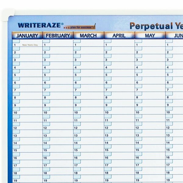 Writeraze™ Perpetual Year Planner 12800